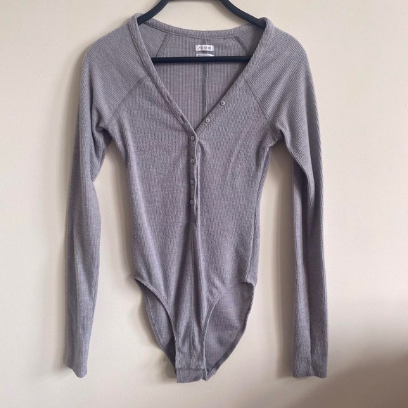 Out From Under Hyacinth Longsleeve Bodysuit - Picture 2 of 8